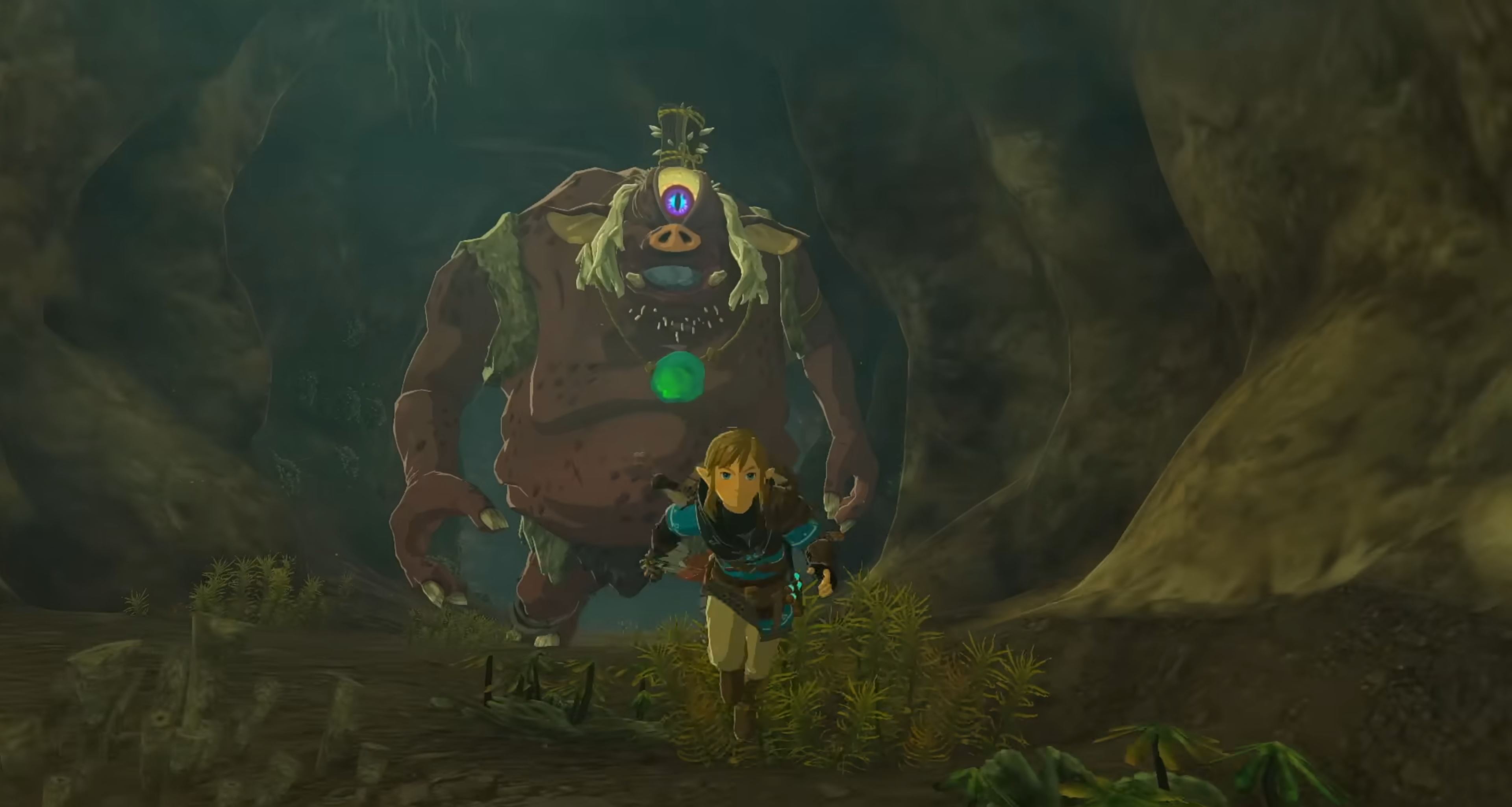 Video) The Legend of Zelda Breath of the Wild running on PS4 