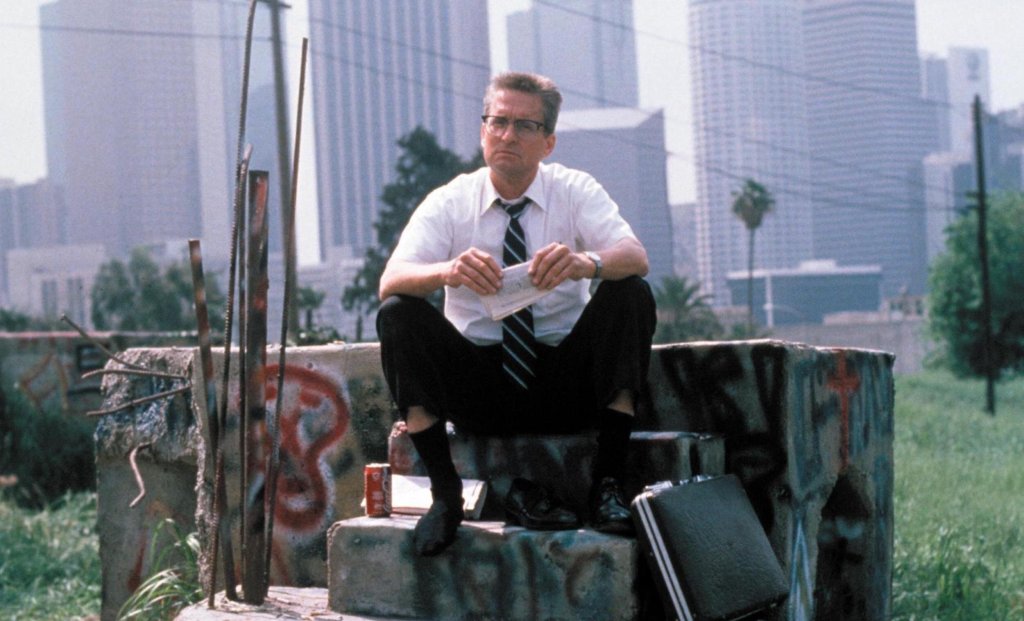 Michael Douglas dalam Falling Down