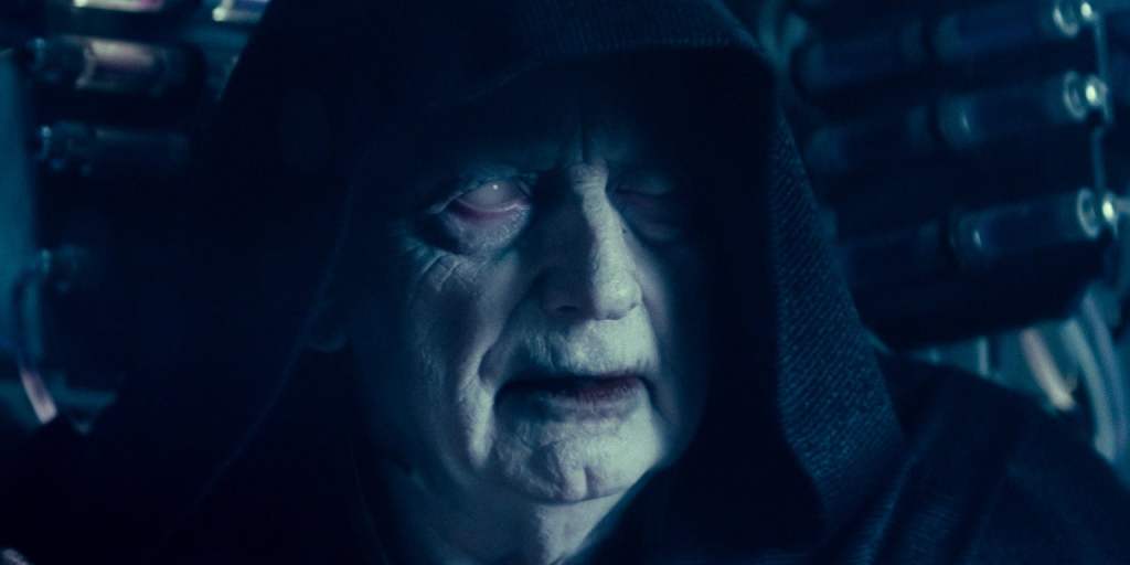 Ian McDiarmid as Emperor Palpatine in Star Wars: The Rise of Skywalker