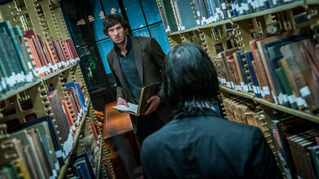 Book Fight in John Wick: Chapter 3