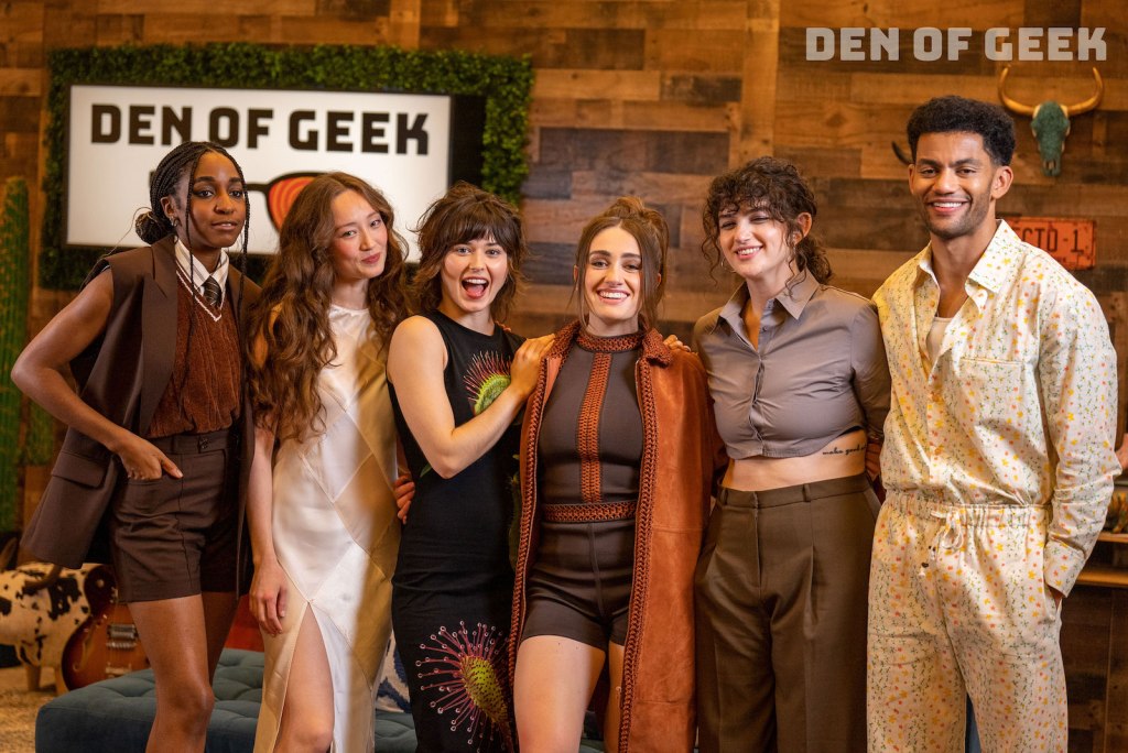 Cast of Bottoms at Den of Geek Studio in SXSW