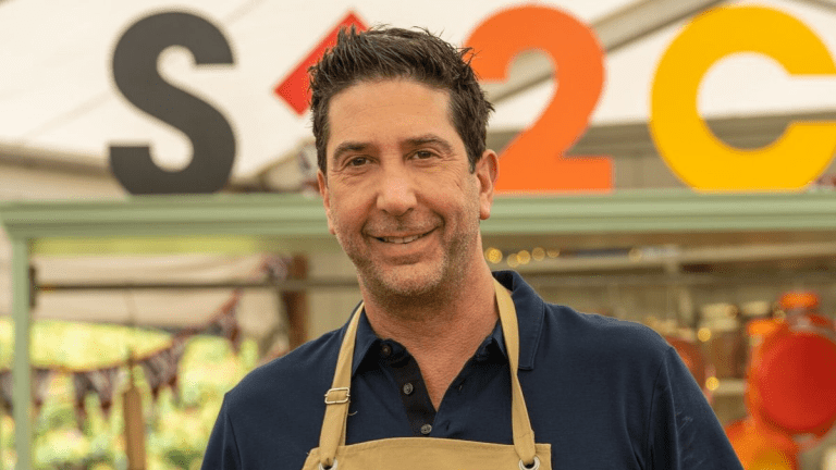 David Scwimmer on The Great Stand Up To Cancer Bake Off