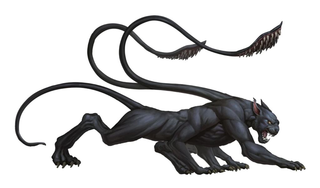 Displacer Beasts DnD