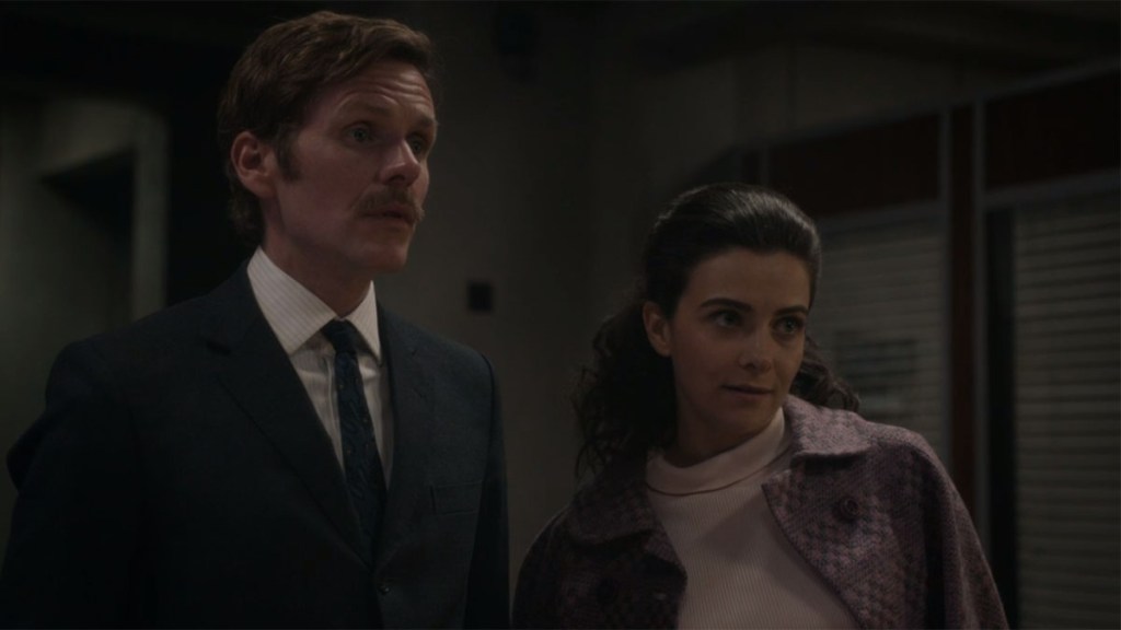 Endeavour Apollo Shaun Evans and Sara Vickers as Morse and Joan