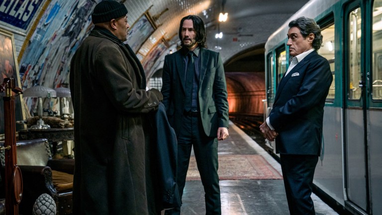 John Wick: Chapter 4 with Ian McShane in Paris