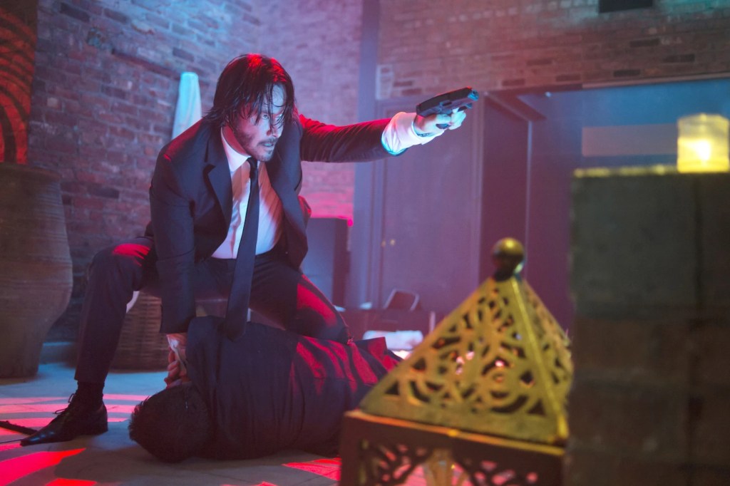 John Wick shootout in Red Circle Club
