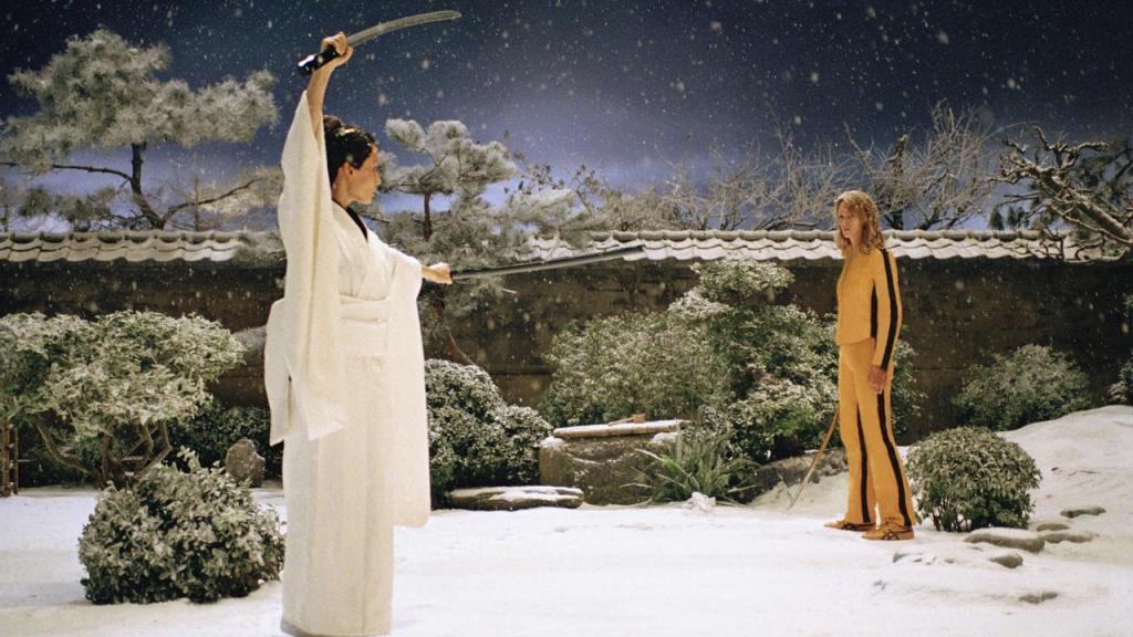 Lucy Liu vs Uma Thurman in Kill Bill Vol 1