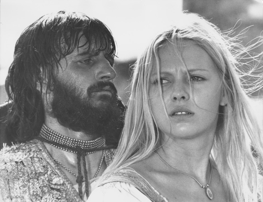 Ringo Starr and Agneta Eckemyr in Blindman
