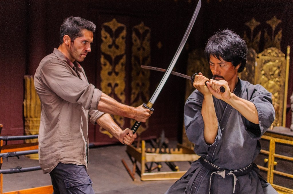 Scott Adkins in Ninja Shadow of a Tear fight
