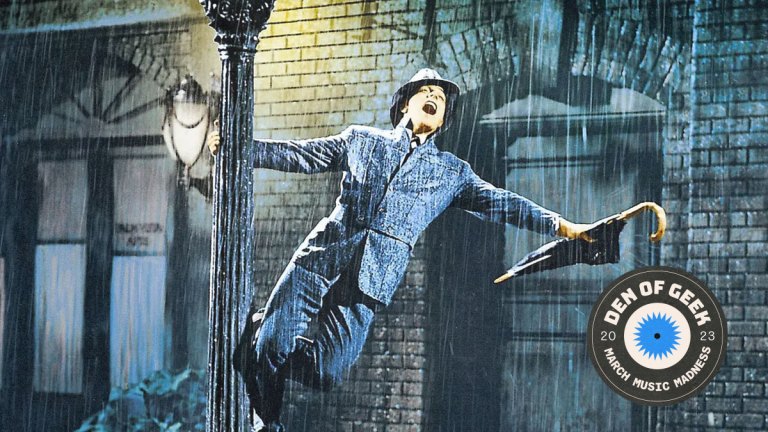 Gene Kelly in greatest musical ever Singin' in the Rain