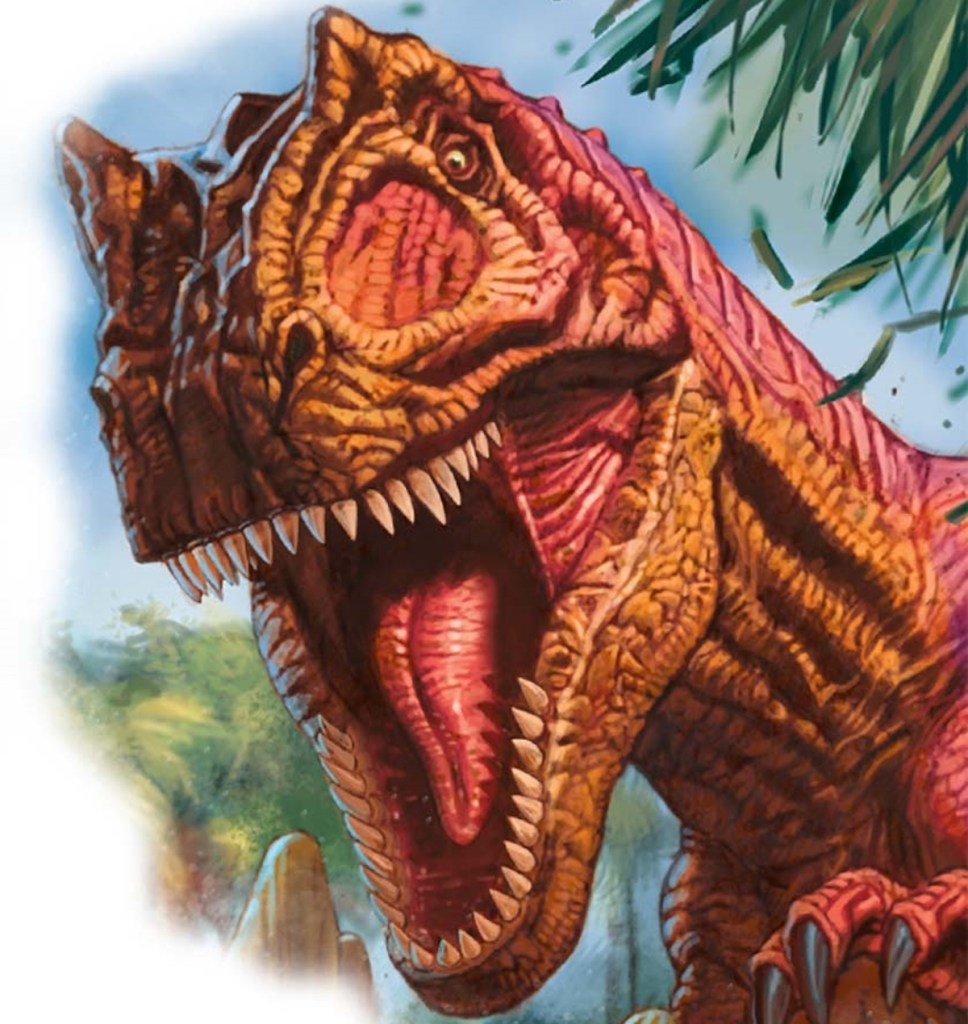 T-Rex in Dungeons & Dragons