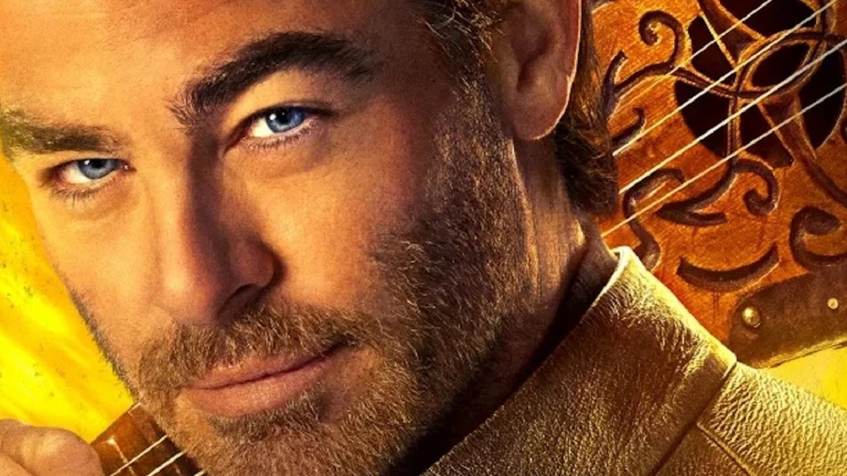 Chris Pine as Edgin the Bard in Dungeons & Dragons: Honor Among Thieves