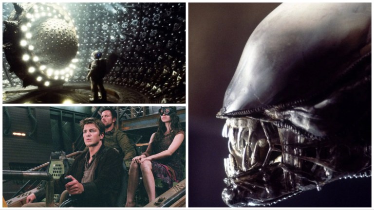 Alien's influence on Serenity and Firefly and Event Horizon