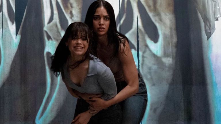 Jenna Ortega and Melissa Barrera in Scream 6