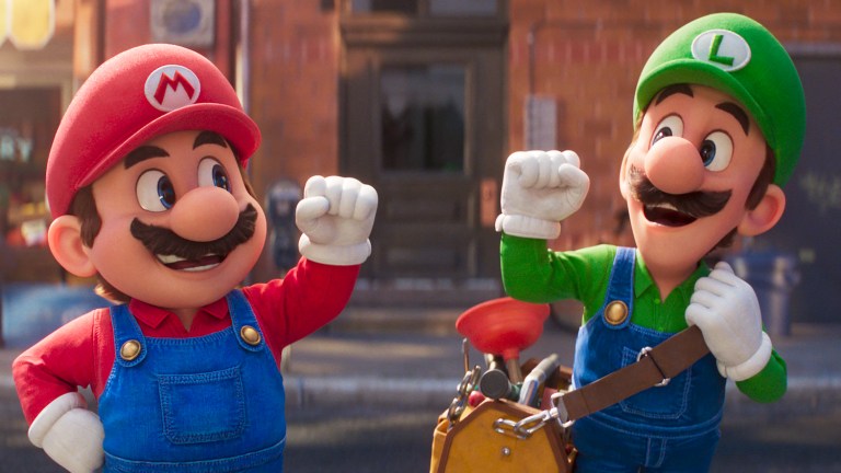 Mario and Luigi in The Super Mario Bros. Movie Review
