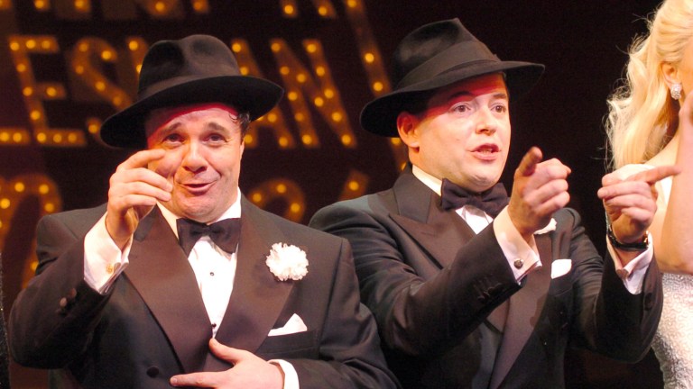 Nathan Lane and Matthew Broderick in The Producers