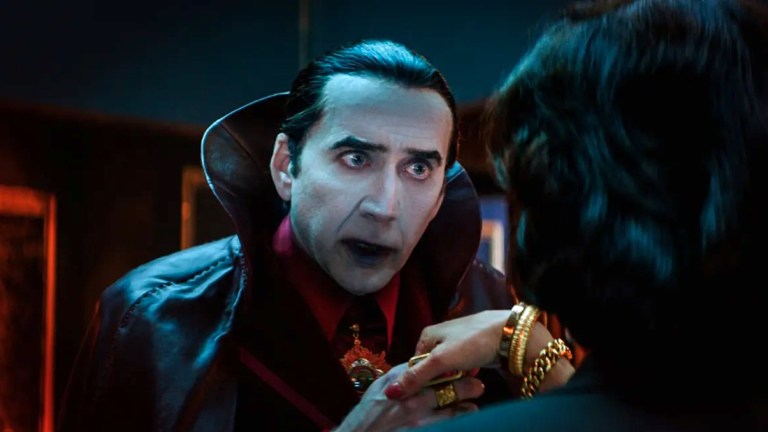 Nicolas Cage as Dracula in Renfield