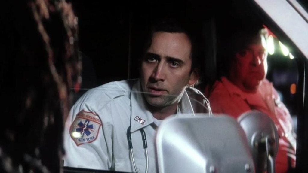 Nicolas Cage in Bringing Out the Dead
