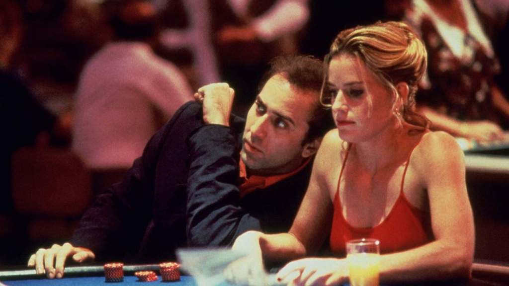Nicolas Cage and Elisabeth Shue in Leaving Las Vegas