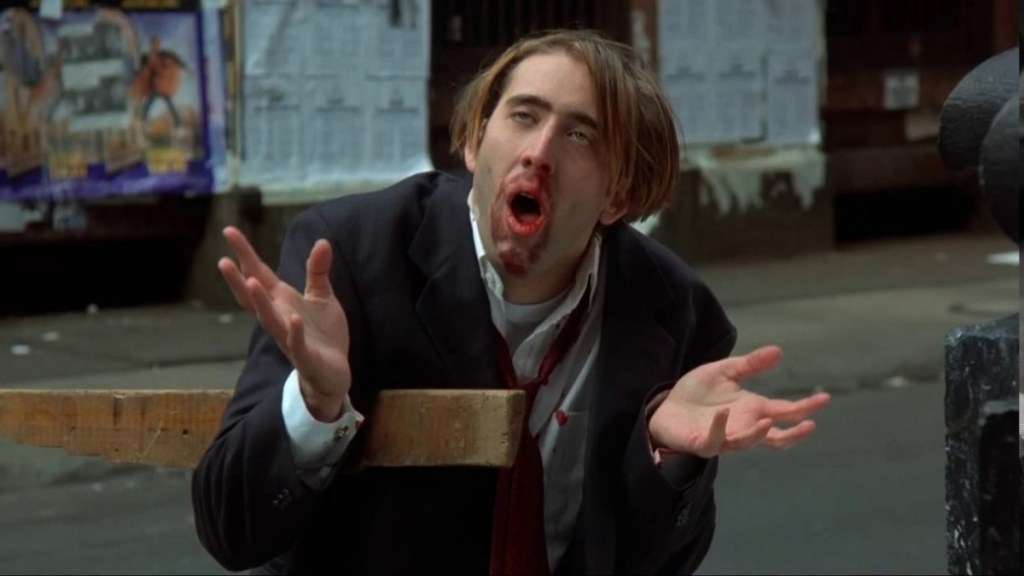 Nicolas Cage in Vampire's Kiss