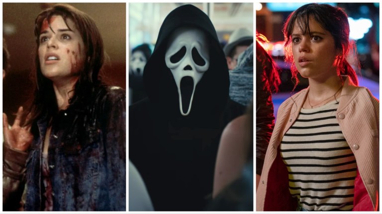 Neve Campbell and Jenna Ortega in Scream Movies Ranked