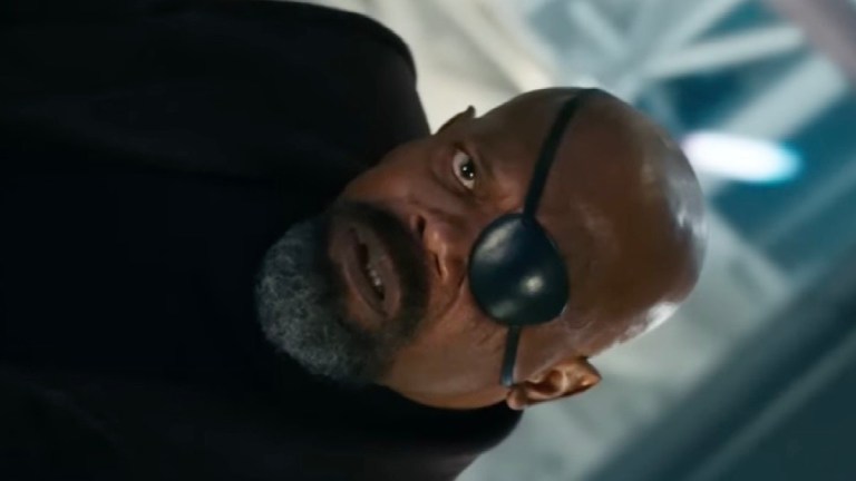 Samuel L Jackson as Nick Fury in The Marvels