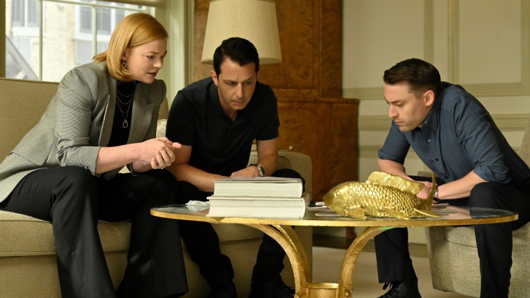 Sarah Snook, Jeremy Strong, and Kieran Culkin on Succession Season 4