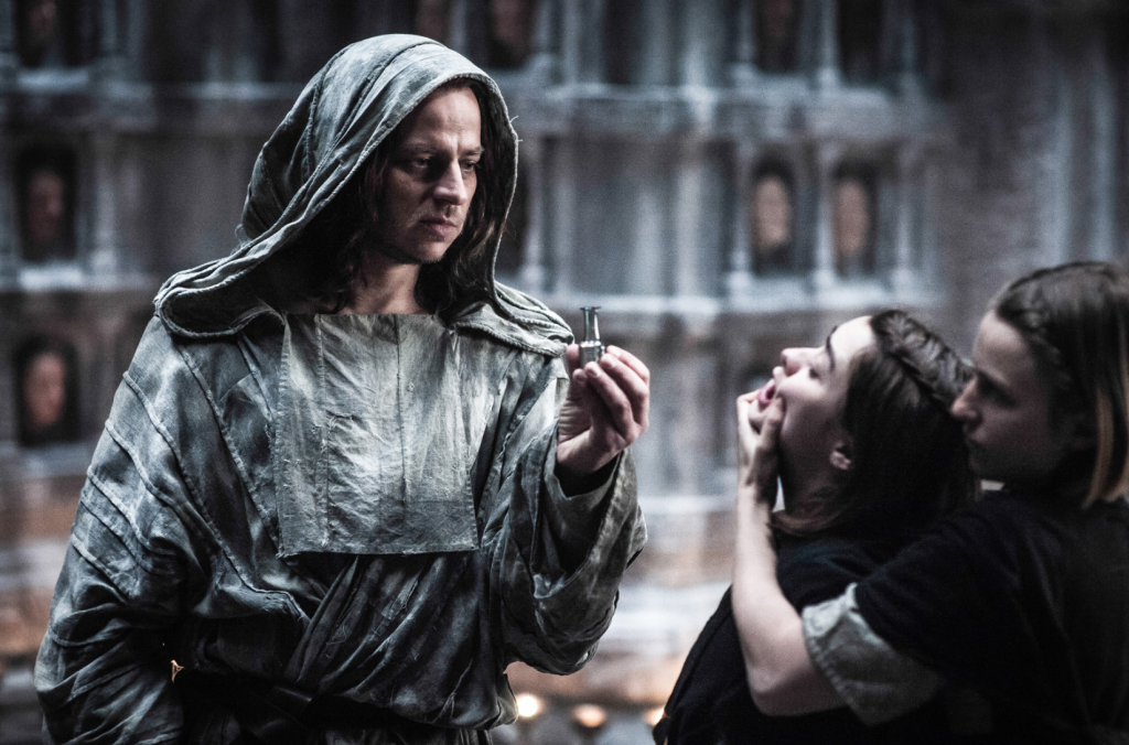 Tom Wlaschiha as Jaqen H'ghar on Game of Thrones