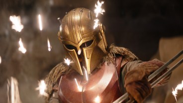Emily Swallow as The Armorer in Star Wars: The Mandalorian Season 3