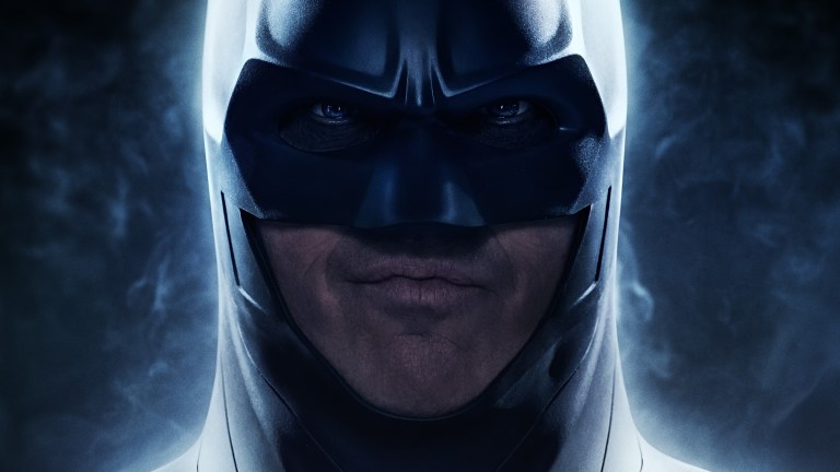 Michael Keaton as Batman in The Flash