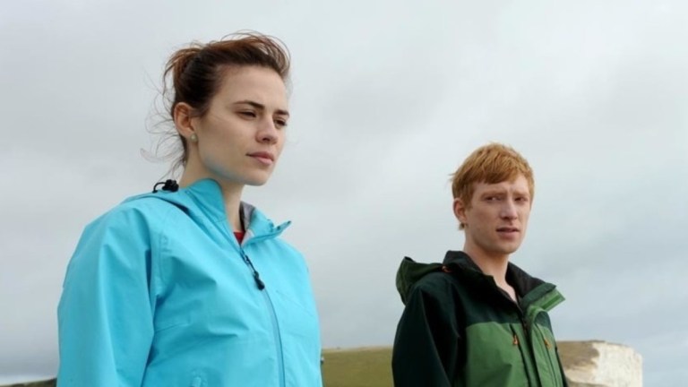 Hayley Atwell and Domhnall Gleeson in Black Mirror Be Right Back