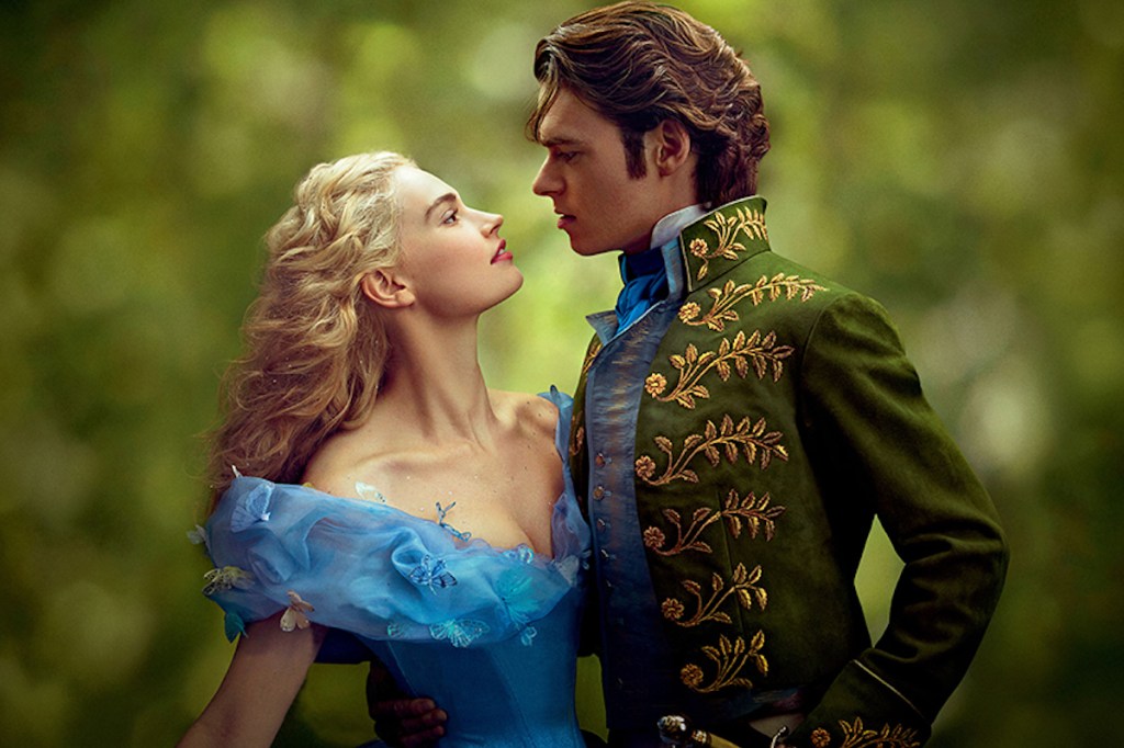 Lily James and Richard Madden in Cinderella