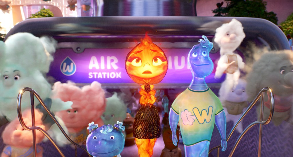 Pixar Characters in Elemental