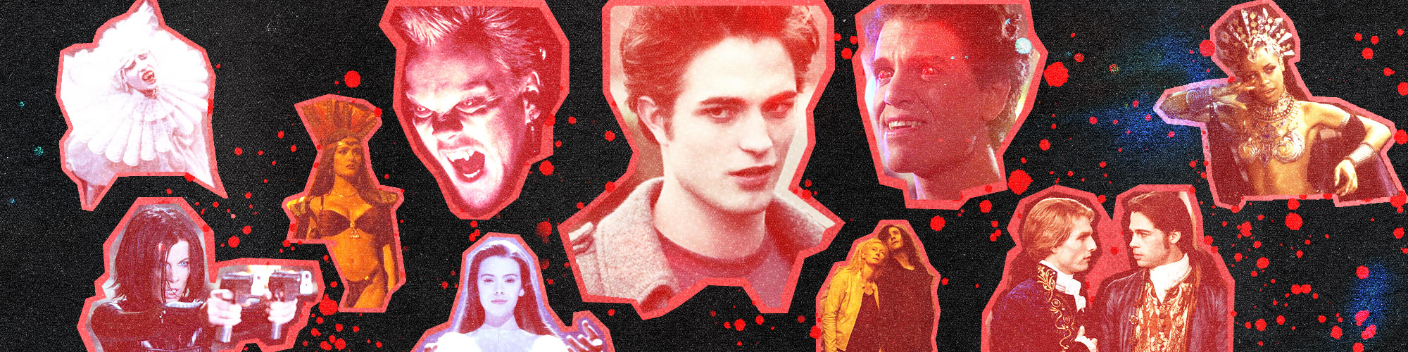 Collage of Movie Vampires