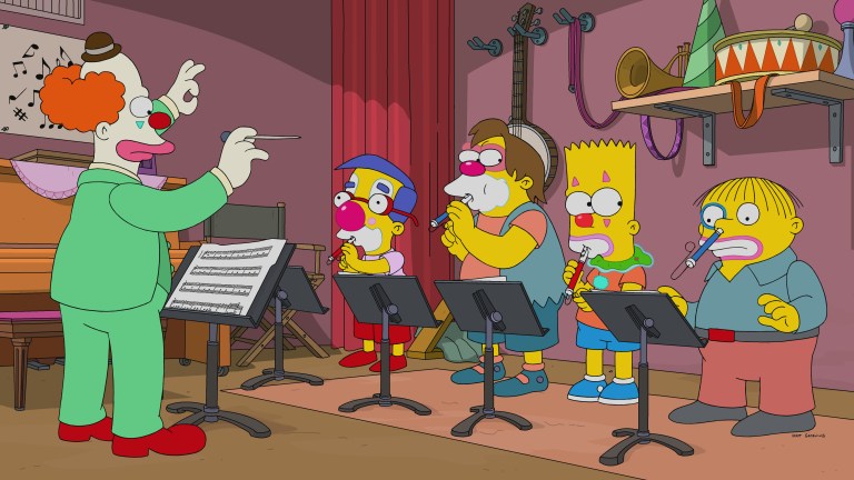 THE SIMPSONS: Krusty opens a school for clowning and it becomes the most successful thing he's ever done in the "Clown V. Board of Education" episode of THE SIMPSONS airing Sunday, May 14 (8:00-8:31 PM ET/PT) on FOX.