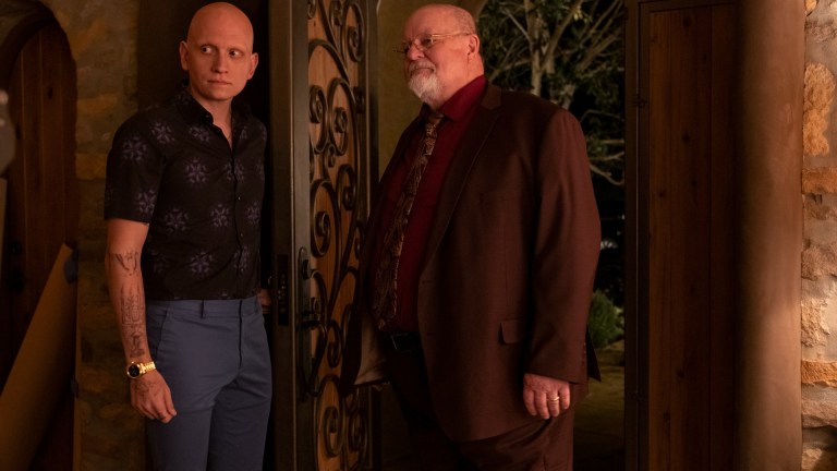 Anthony Carrigan and Michael Ironside in Barry season 4 episode 4