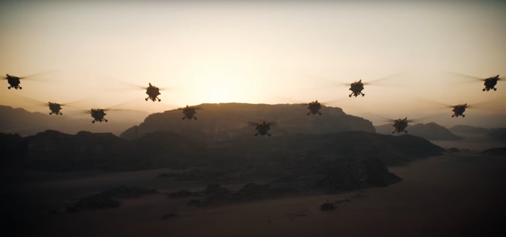 Ornithopter in Dune 2