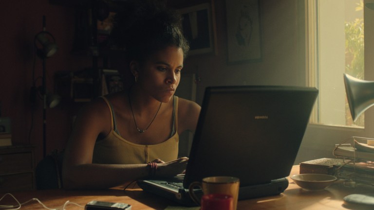 Zazie Beetz in Black Mirror season 6's "Mazey Day."