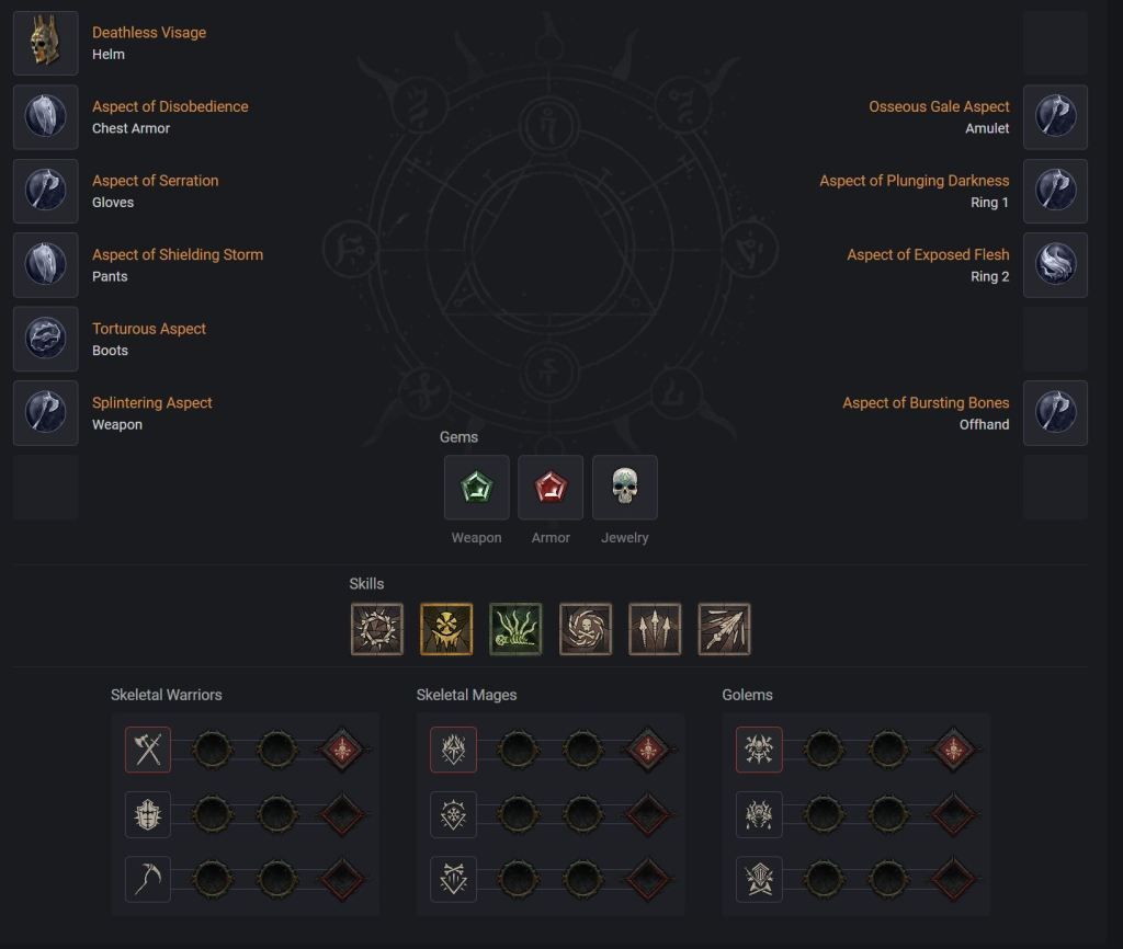 Diablo 4 - Best Bone Necromancer Build: Bone Spear 