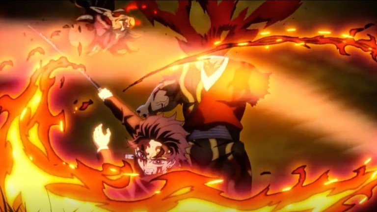 Demon Slayer Season 3 Episoder 11 Tanjiro Decapitates Hantengu