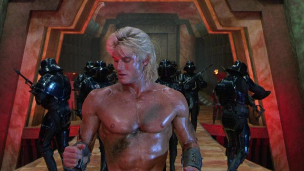 Dolph Lunddgren in Masters of the Universe