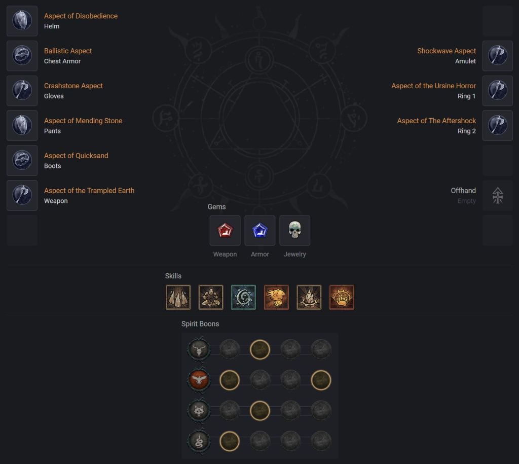 Diablo 4: Best Druid Leveling Build - Landslide Druid