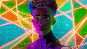 Miles in Spider-Man Across the Spider-Verse