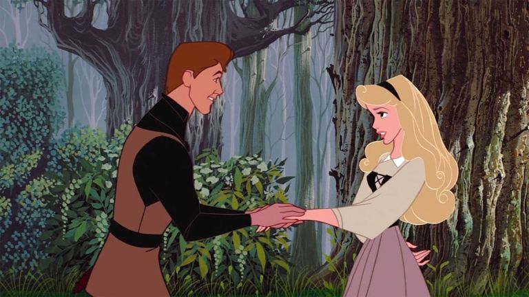 Prince and Aurora in Sleeping Beauty