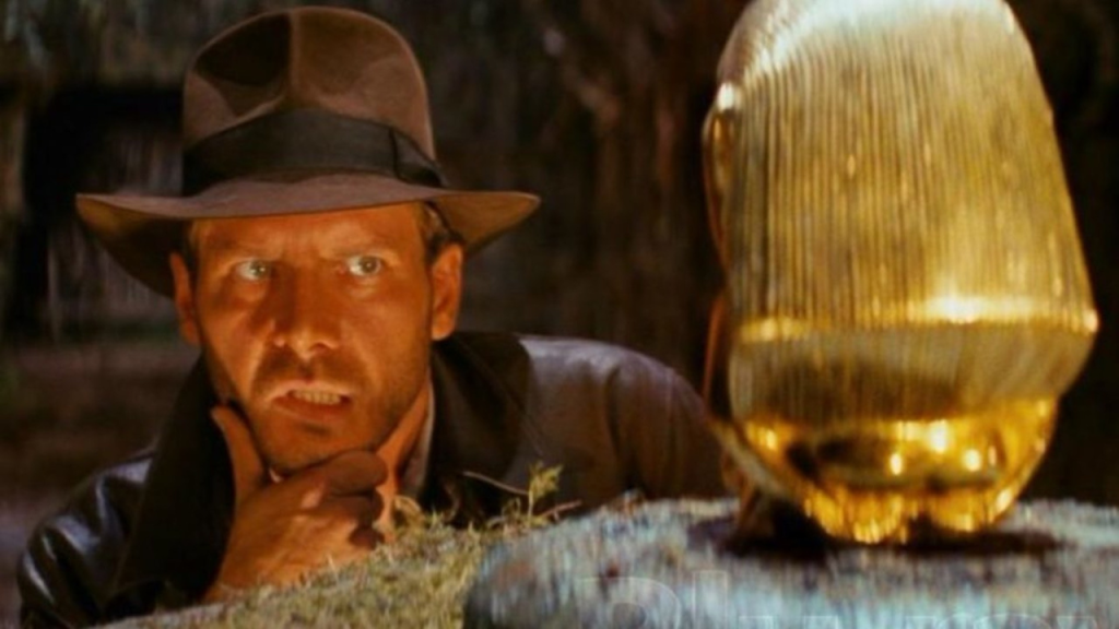 Raiders of The Lost Ark GOLD Coin Set Indiana Jones Classic Movie Challenge  Coin American Action