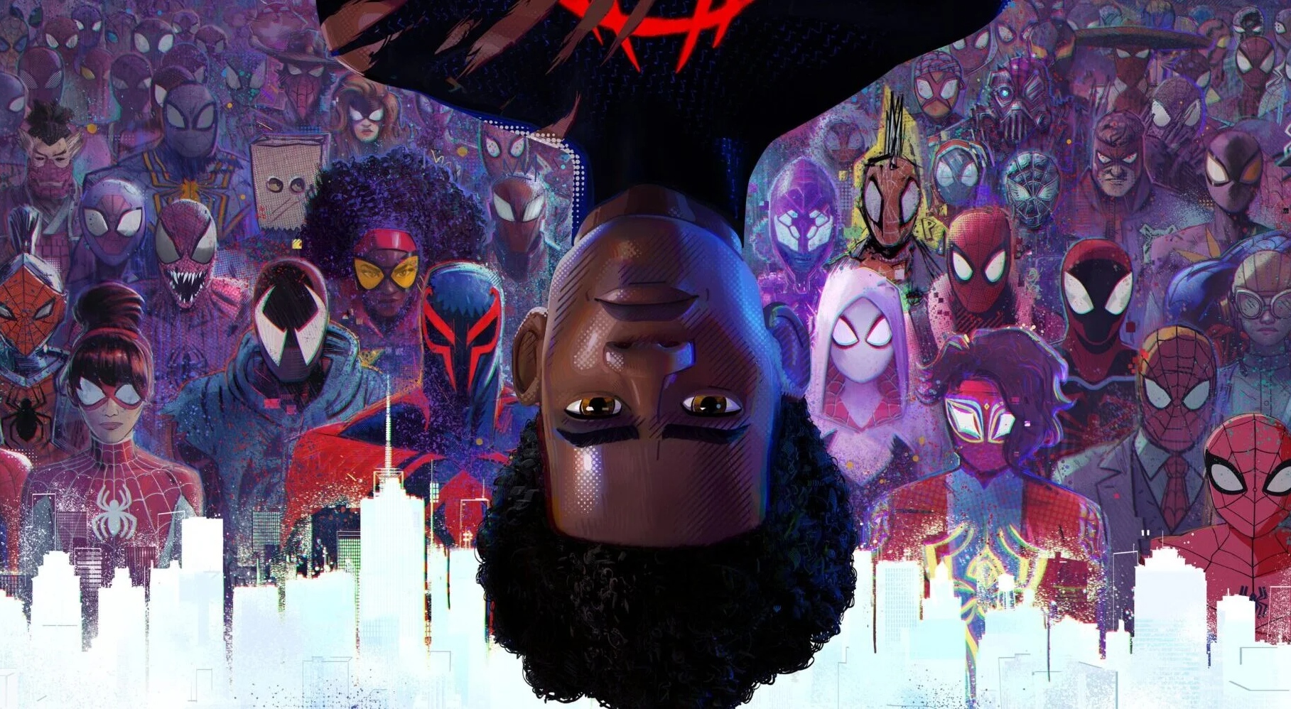 Across the Spider-Verse' posters introduce new human, feline