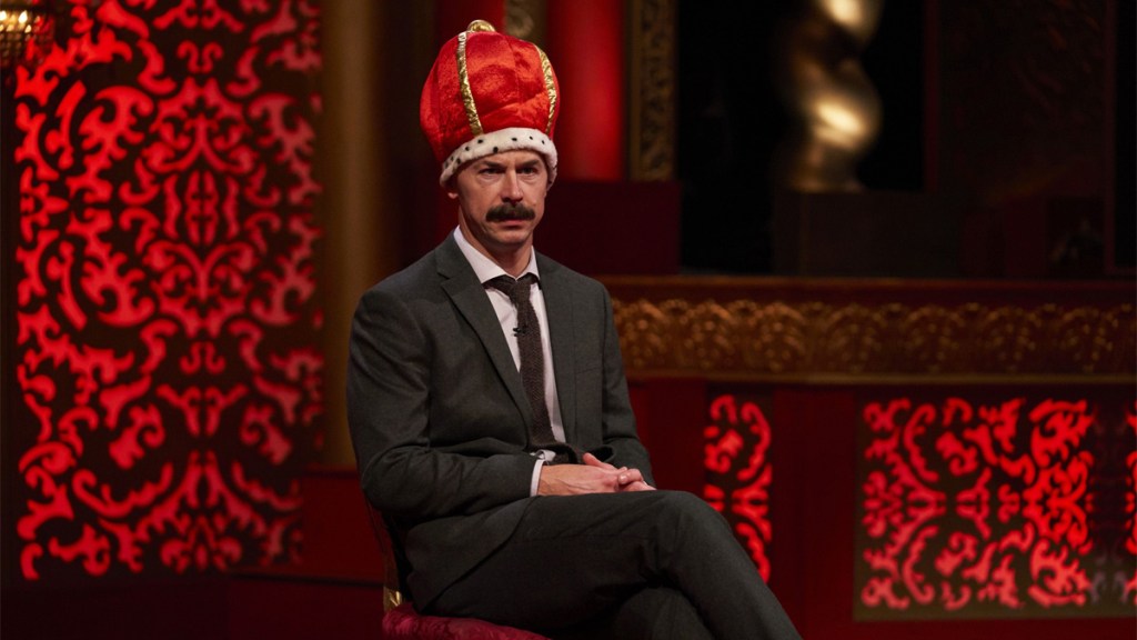 Mike Wozniak in the Taskmaster series 11 finale