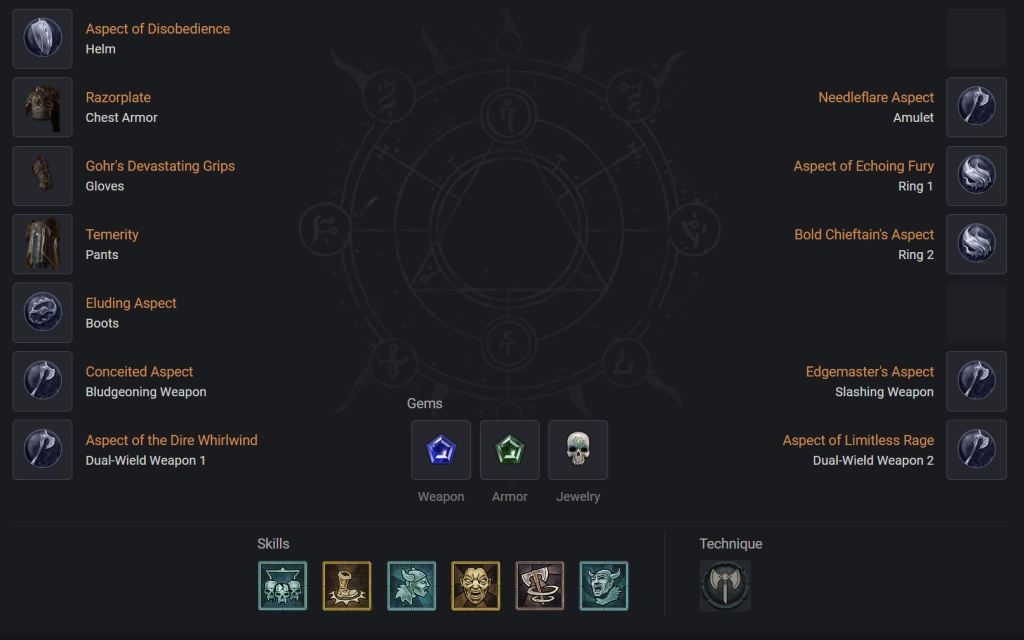 Diablo 4: Best Barbarian Endgame Build - Whirlwhind Shout Barbarian