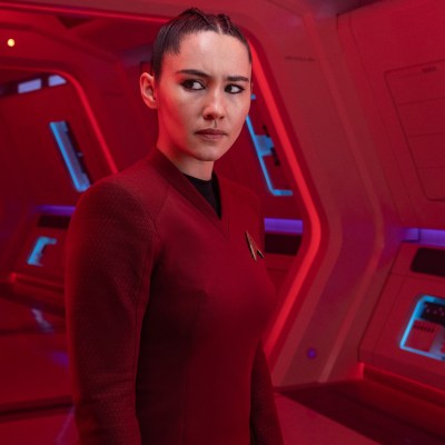 Christina Chong as La'an in Star Trek: Strange New Worlds