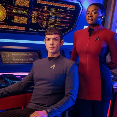 Spock and Uhura in Star Trek: Strange New Worlds Season 2